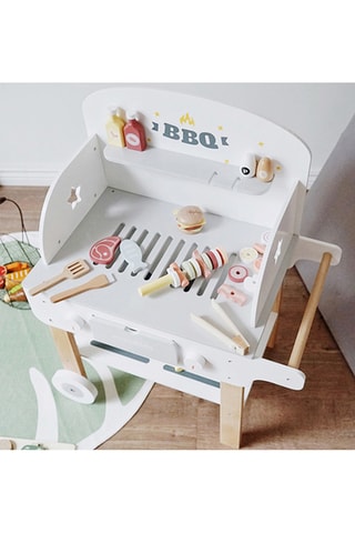 Barbecue in legno - In legno - Con accessori