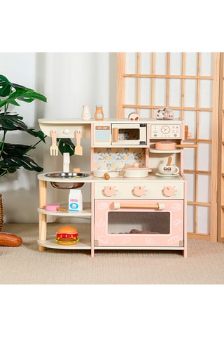 Cucina TechKidz - In legno - Con accessori