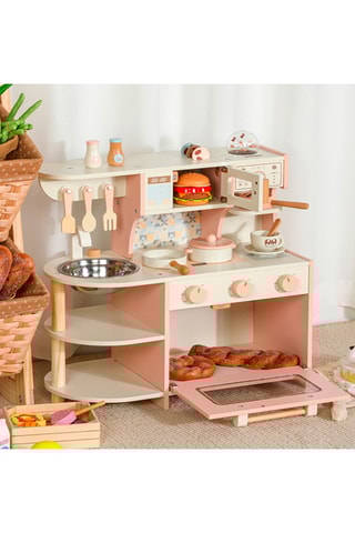 Cucina TechKidz - In legno - Con accessori
