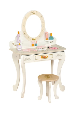 Parrucchiera TechKidz - In legno - Con sgabello e accessori