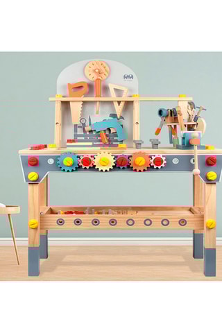 Banco da lavoro TechKidz - In legno - Con accessori