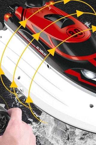 Barca telecomandata - SpeedBoat - Rosso - TechKids