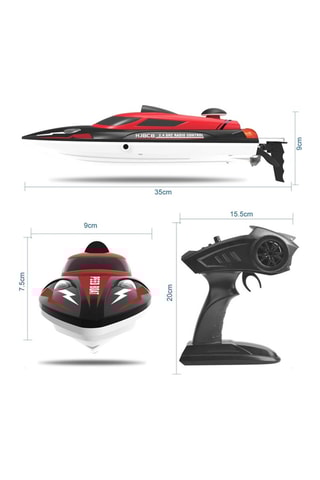 Barca telecomandata - SpeedBoat - Rosso - TechKids