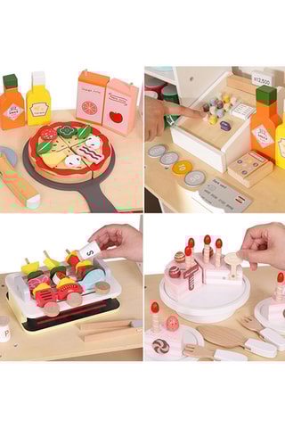 Carro TechKidz - In legno - Con accessori