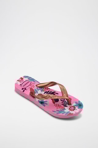 Chanclas - Rosa y cobrizo