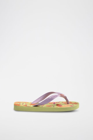 Chanclas Kids Fantasy - Verde claro y naranja