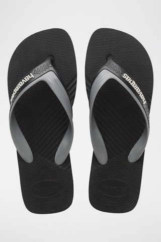 Chanclas Dual - Negro y gris
