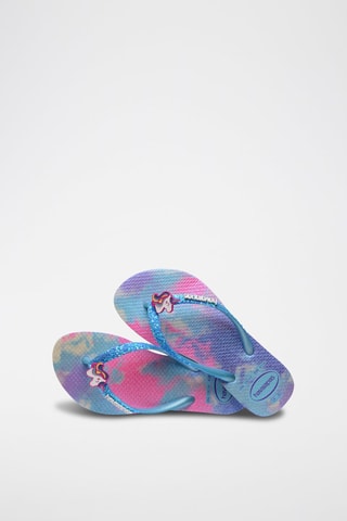 Chanclas - Azul y rosa
