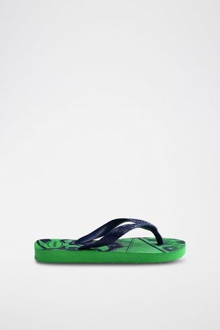 Chanclas - Verde y azul