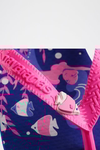 Chanclas - Azul marino y rosa