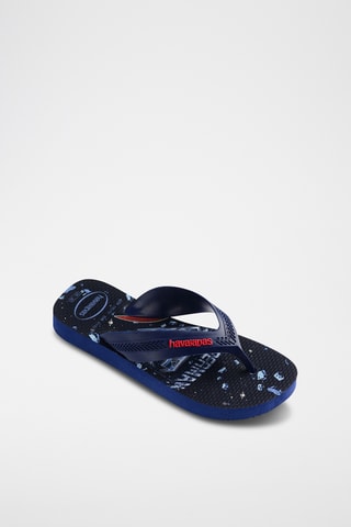Chanclas Superman La Liga de la Justicia DC Comics Kids Max Herois - Negro