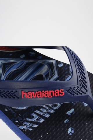 Chanclas Superman La Liga de la Justicia DC Comics Kids Max Herois - Negro