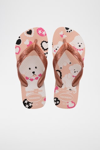 Chanclas Kids Top Pets - Rosa dorado