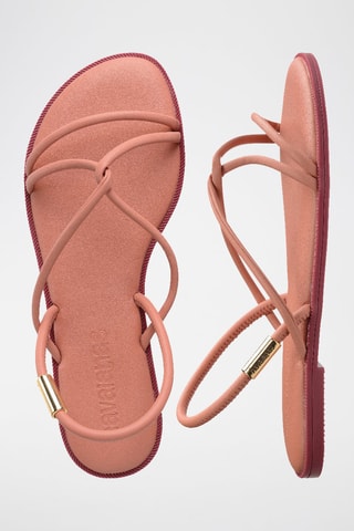 Sandalias Una Manga - Rosa