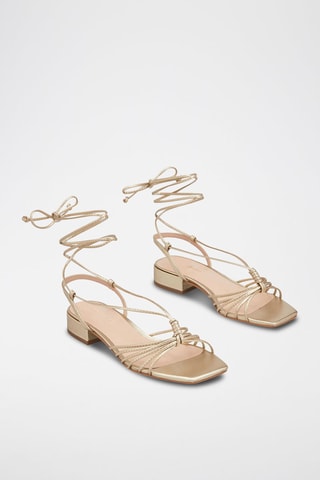 Sandalias de piel Raviela - Dorado