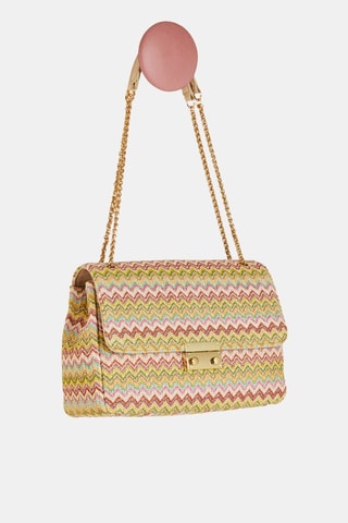 Bolso - Beige y rosa