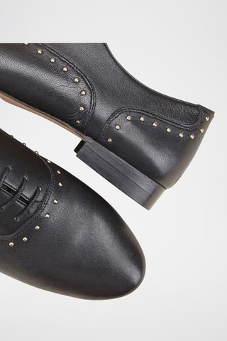 Richelieus de piel Viani - Negro