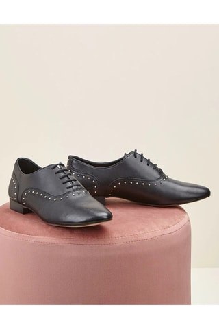 Richelieus de piel Viani - Negro