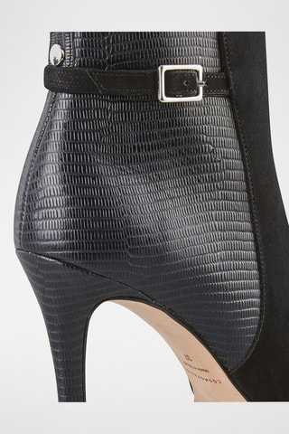 Botines de piel Zolira - Negro