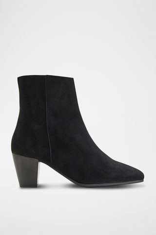 Botines de piel caprina Fanno - Negro