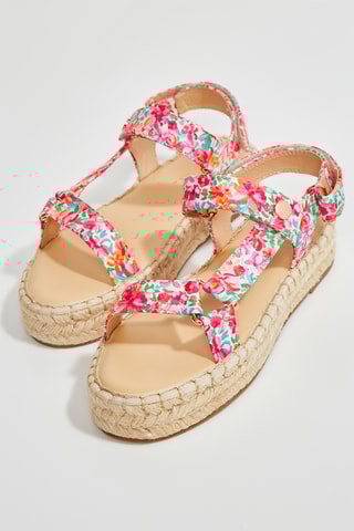 Sandalias con plataforma Hijoane - Rosa
