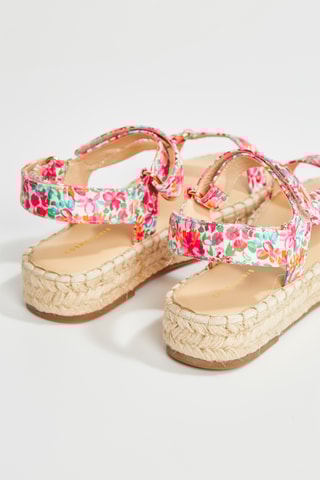 Sandalias con plataforma Hijoane - Rosa