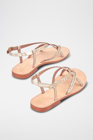 Sandalias de piel Imala - Dorado