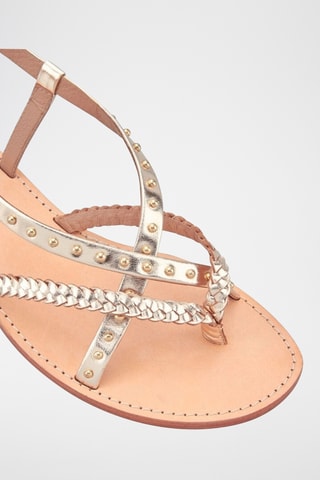 Sandalias de piel Imala - Dorado