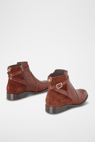 Botines de piel Varenne - Marrón