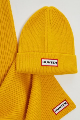 Gorro y bufanda - Amarillo