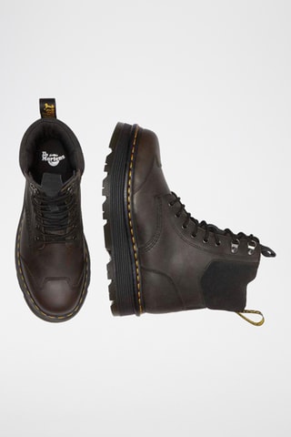 Botines de piel Zebgad - Negro