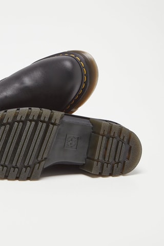 Botines Chelsea de piel con plataforma Audrick Chelsea Black Nappa Lux - Negro