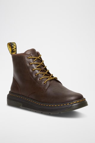 Botines de piel Crewson - Marrón