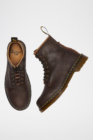 Botines de piel Crewson - Marrón