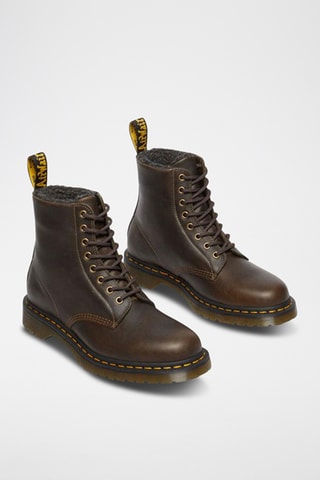 Botines de piel 1460 - Marrón