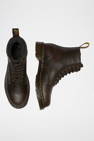 Botines de piel 1460 - Marrón