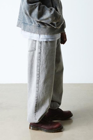 Botines de piel 1460 - Burdeos