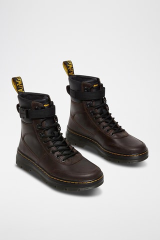 Botines de piel Combs Tech - Marrón