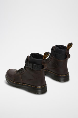 Botines de piel Combs Tech - Marrón