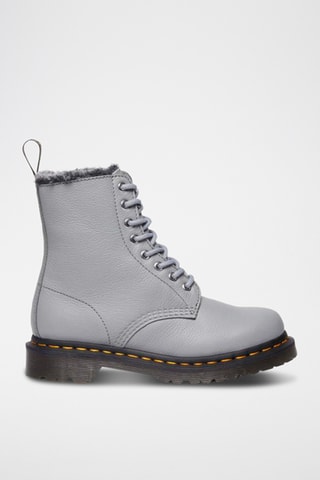 Botines de piel Serena - Gris