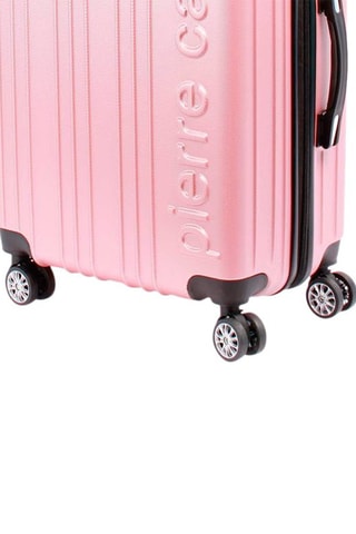 Valise cabine et valise semaine - Rose - 55/65 cm - Pierre Cardin