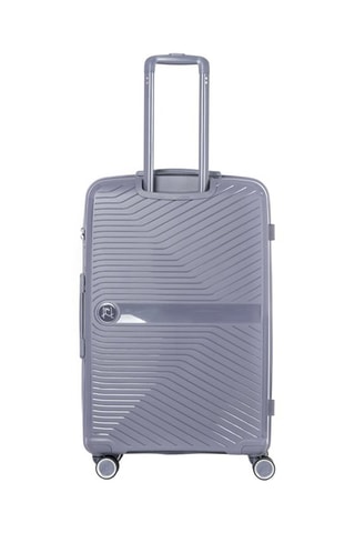 Valise grand volume (L) PP5 - Argenté - 75 cm - Cadenas TSA