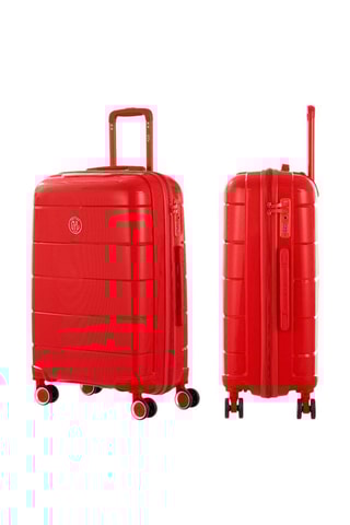 Valise semaine (M) CH3 - Rouge - 67 cm - Cadenas TSA