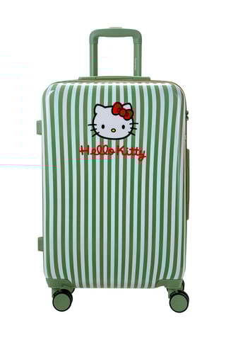Valigia (M) - Verde - 65 cm - Hello Kitty