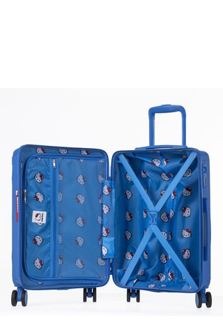 Valigia (S) - Blu - 55 cm - Hello Kitty