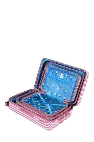 Set de 3 valises - Rose - 55/65/75 cm - Hello Kitty