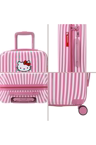 Set de 3 valises - Rose - 55/65/75 cm - Hello Kitty