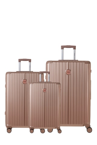 Set de 3 valises - Bronze - 55/65/75 cm - Murano