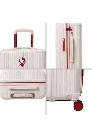 Set de 3 valises - Ivoire - 55/65/75 cm - Hello Kitty