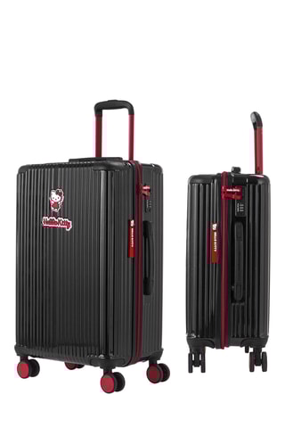 Set de 3 valises - Noir - 55/65/75 cm - Hello Kitty